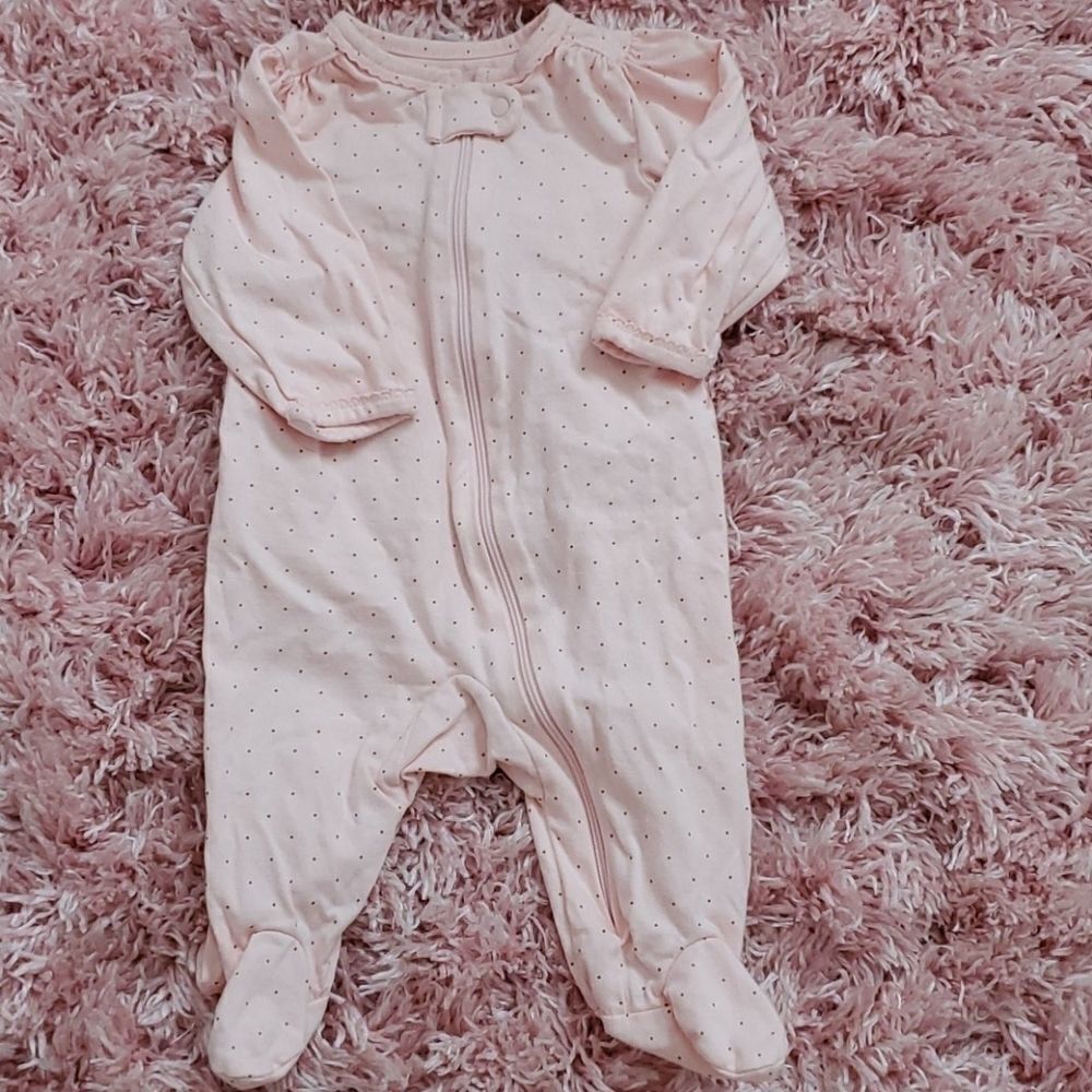 Carters 3 month zipup onsie